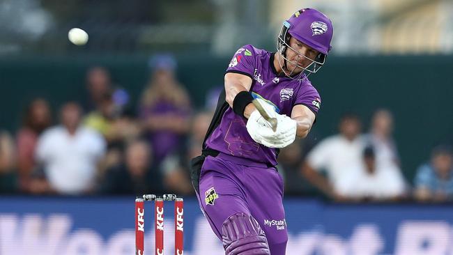 The Hobart Hurricanes D’Arcy Short was top scorer in last season’s Big Bash League. Picture: Getty Images