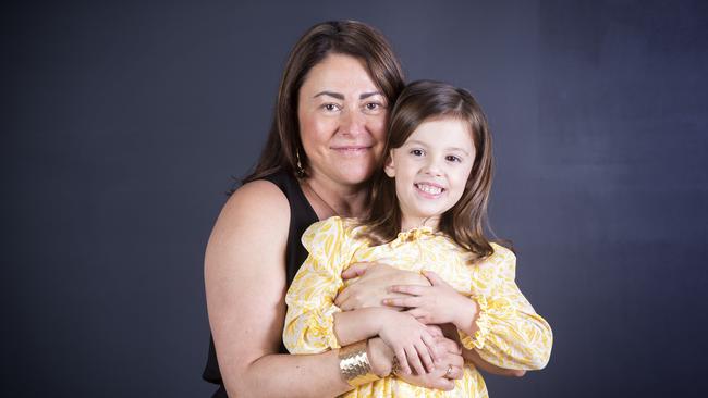 Shannon Deutrom with her daughter Claudia. Picture: AAP/Renae Droop