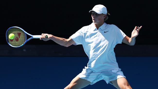 Cruz Hewitt is already making big strides in tennis. Photo by Graham Denholm/Getty Images