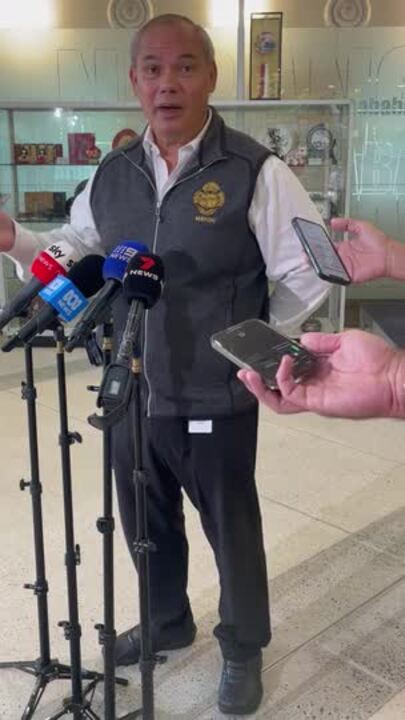 Gold Coast Mayor Tom Tate on cableway.