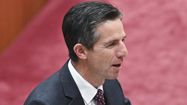 Senator Simon Birmingham. Picture: NewsWire / Martin Ollman