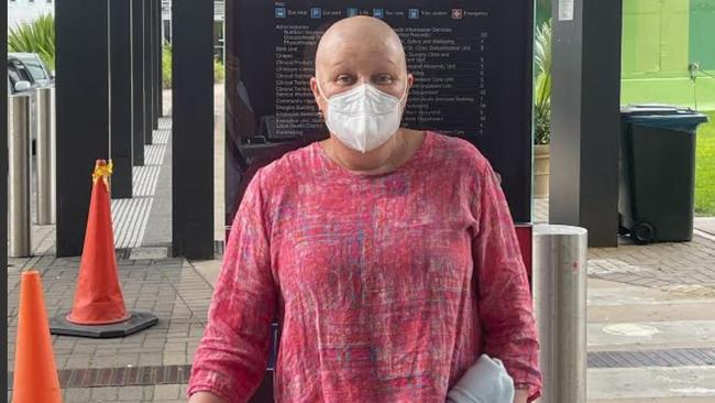 Katrina Rae pictured outside Royal North Shore Hospital.