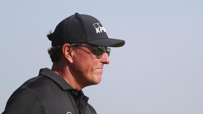 Mickelson still believes the people he dealt with who are involved in the Saudi rebel league are ‘visionaries’. Picture: Getty