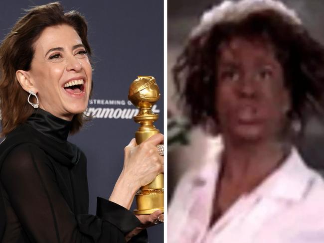 Fernanda Torres' past Blackface role.