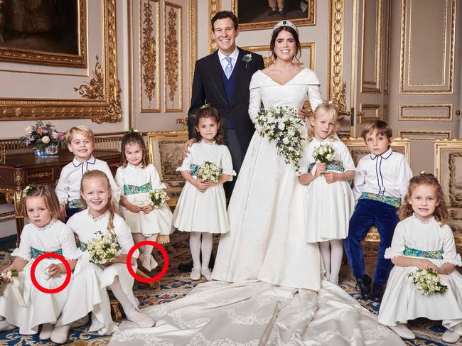 The wedding of Princess Eugenie and Jack Brooksbank. Picture: AFP