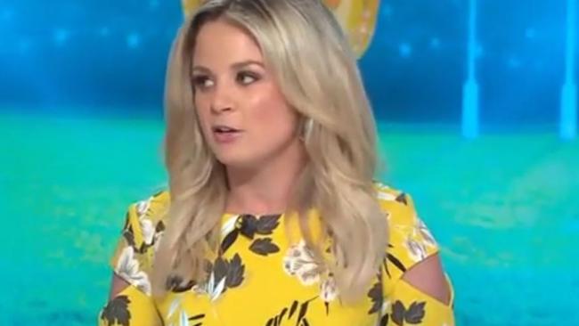 Emma Freedman comments on topless AFL photo. Picture: Channel 9