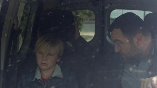 Scene from the French film Custody {2017}. A Palace Films release.