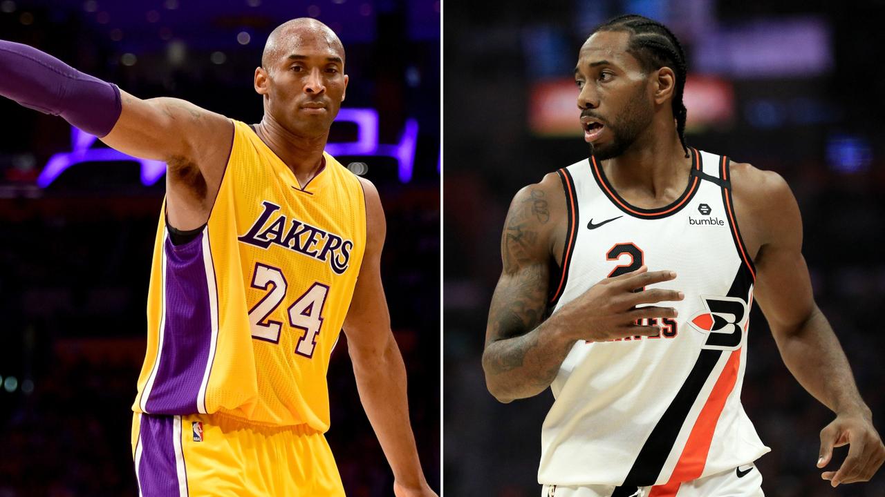 Kobe bryant best sale detail kawhi leonard