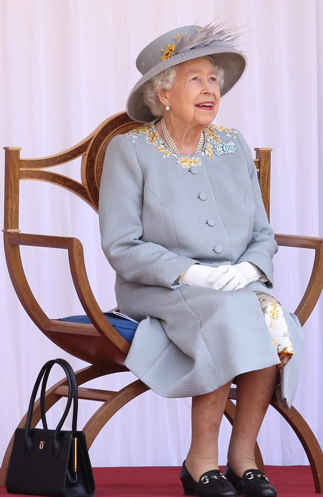 Queen Elizabeth II attends Trooping the Colour to mark her official birthday. Picture: Chris Jackson/Getty Images