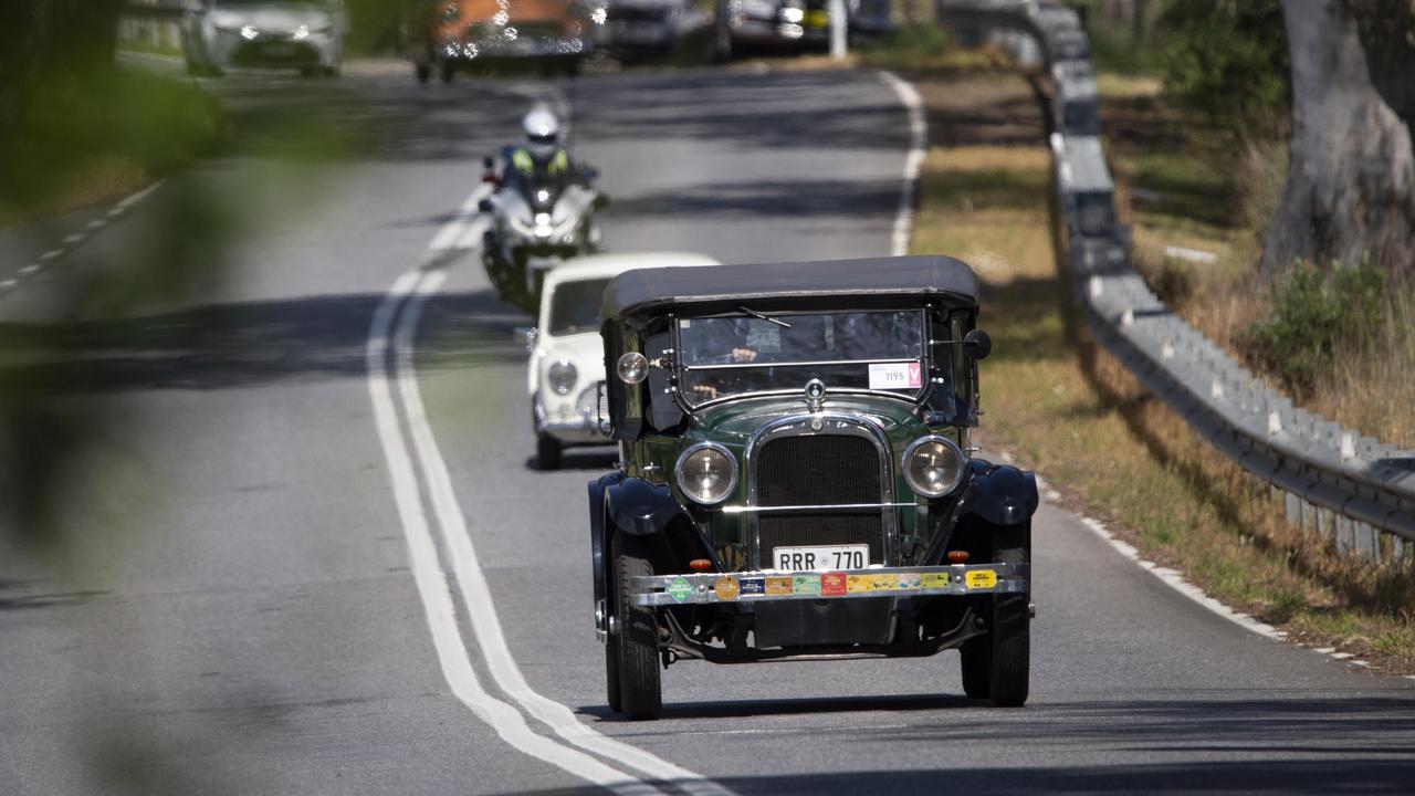 Bay to Birdwood on the road. Picture: Brett Hartwig