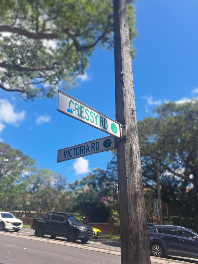 The NRMA conducted a site visit at Ryde, on Victoria Road eastbound near Cressy Road. Picture: Supplied