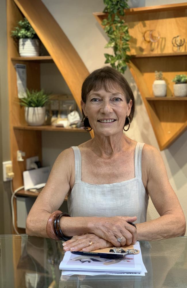 Long-time Mackay CBD businesswoman Jan Simpson says the CBD has been in worse shape than it is now. Picture: Duncan Evans