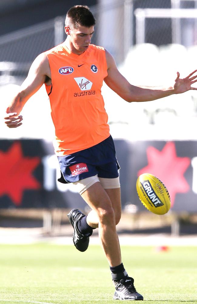 Matthew Kreuzer is racing the clock to be fit for Saturday’s clash against the Suns.