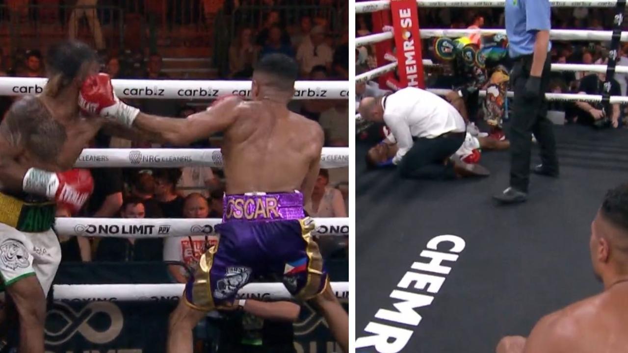 ‘He’s asleep’: Nikita Tszyu undercard stunned by ‘knockout of the year’