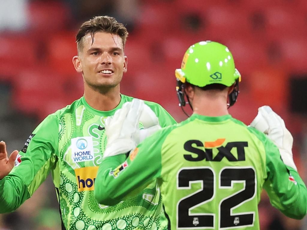 Chris Green played for Sydney Thunder in the most recent BBL season. (Photo by Matt King/Getty Images)