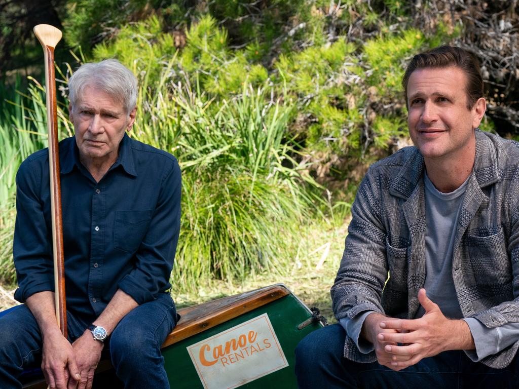 Harrison Ford and Jason Segel in season 2 of Shrinking on Apple TV+