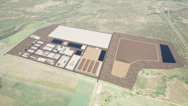 The Queensland Pacific Metals Energy Chemicals Hub.