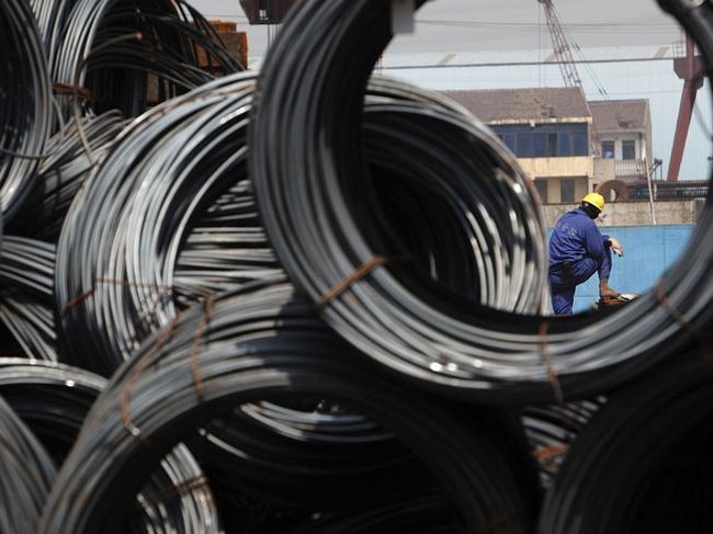 China steel warning hits iron ore