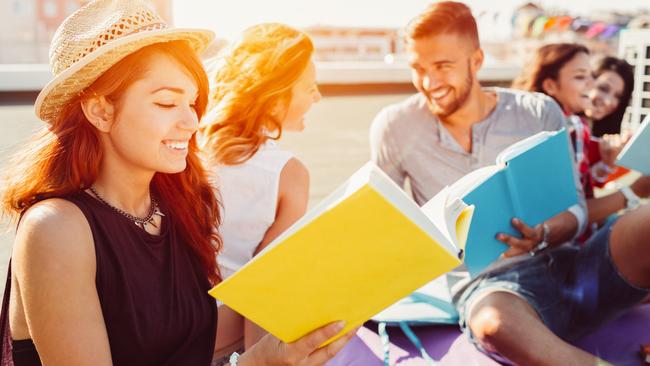 Studying English used to look more like this – you know, reading actual books. Picture: iStock