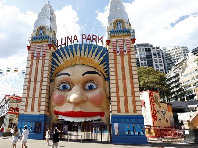 Luna Park has filed a submission to save the theme park’s yearly NYE party. Picture: Jonathan Ng