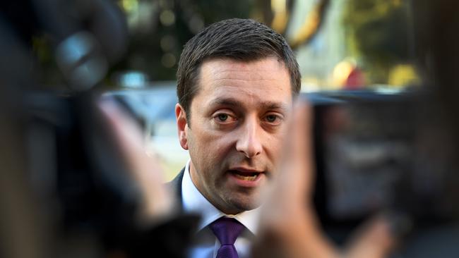 Matthew Guy. Picture: AAP