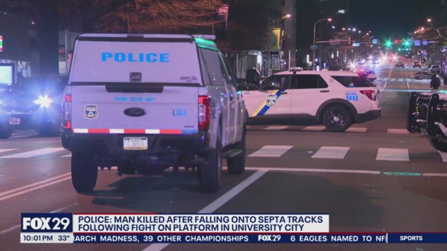 Man Killed After Falling Onto Septa Tracks During Fight 