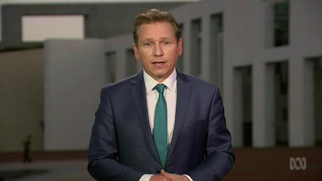 On Tuesday 18th September 2018 the ABC news' Andrew Probyn put to air a lead story claiming that Kerry Stokes and Rupert Murdoch conspired to remove Malcolm Turnbull as Prime Minister. The report used graphics that falsely represented the media bosses texting each other. 18/09/2018