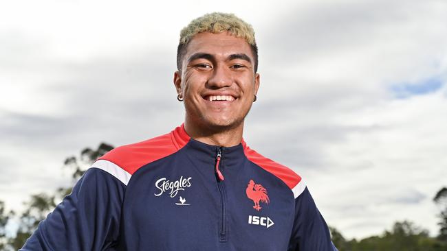 Footballer Evander Tere-Rongotaua is a Rooster. Picture: Cordell Richardson