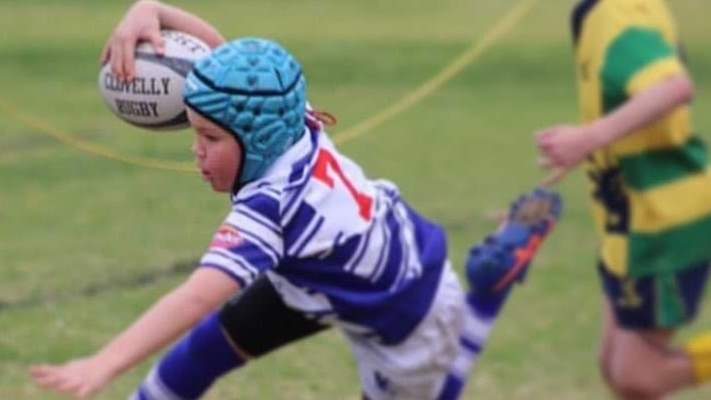 The Minis rugby day is a “celebration of community rugby’’. Pic: Frances Borg