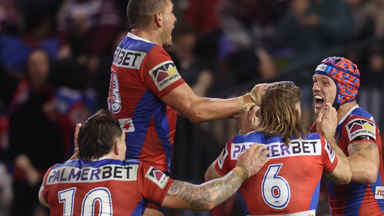 The Knights produced a stunning comeback on Thursday night. (Photo by Scott Gardiner/Getty Images)