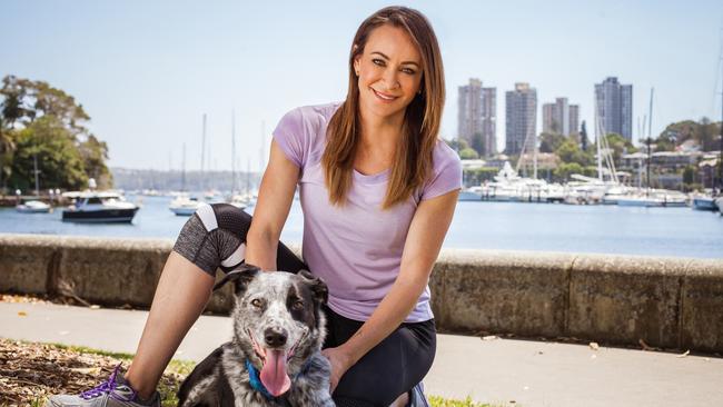 Michelle Bridges has come on board as ambassador for Medibank's #LoveMyRescue to encourage potential pet owners to consider a rescue cat or dog.