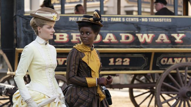 The Gilded Age stars Louisa Jacobson and Denee Benton.