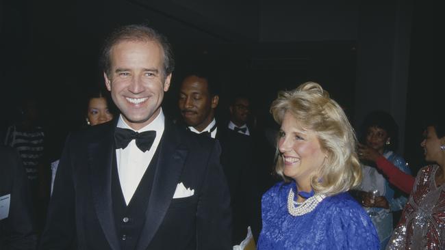 Joe andJill Biden, 1987. Picture: Rick Maiman/Sygma via Getty Images