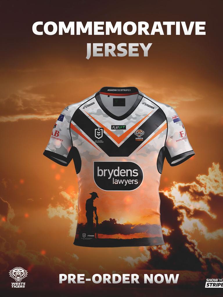 Wests Tigers on X: Our 2018 ANZAC Jersey is in stock and ready to be  shipped out! 🙌 Get yours today! 📲 SHOP ≫    / X