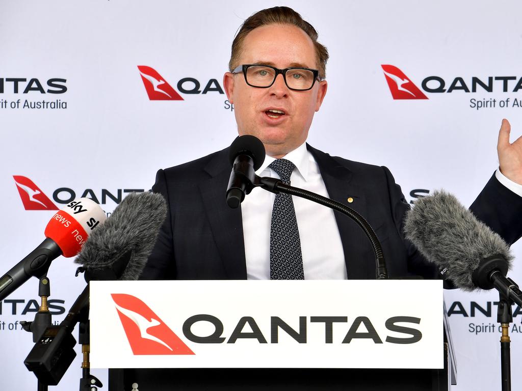 Qantas CEO Alan Joyce. Picture: NCA NewsWire / John Gass