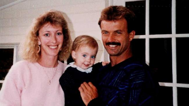 Bronwyn Winfield, Jon Winfield and their daughter Lauren.