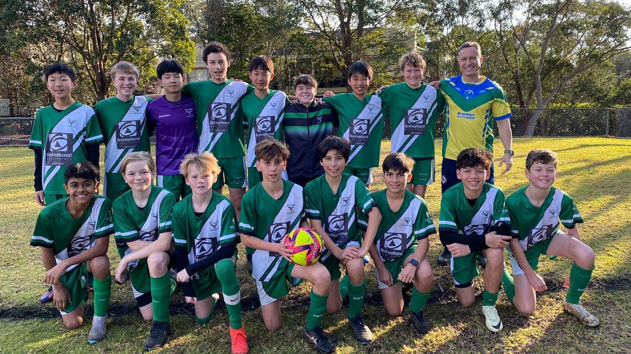 St Ives FC U13 boys are heading to the Champion of Champions grand final. Picture: Supplied