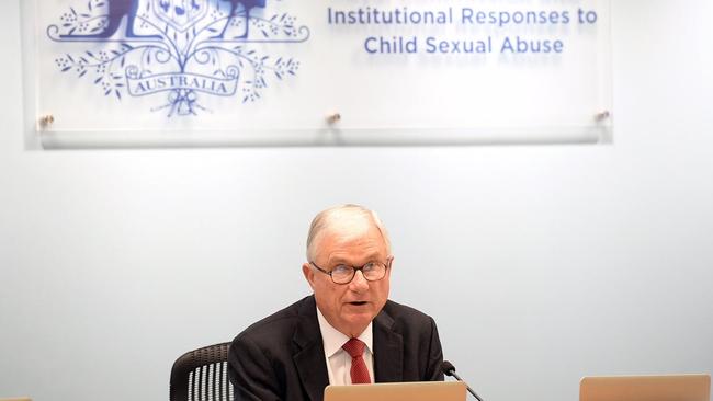 Justice Peter McClellan AM, Chair of the Royal Commission into Institutional Responses to Child Sexual Abuse. Photo: Jeremy Piper