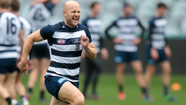 After his disappointing game against the Bombers, Gary Ablett told coach Chris Scott: ‘Watch me next week’. Picture: Alison Wynd