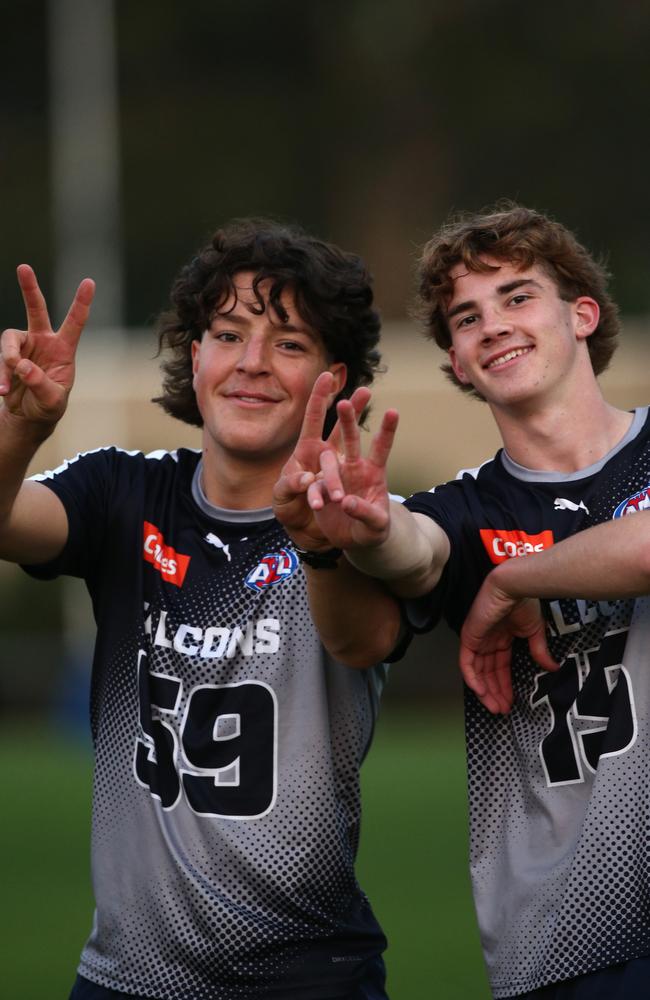 Geelong Falcons Training.