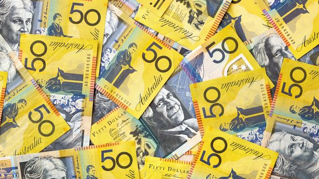 A Gold Coast couple used a printer and cellophane to create fake $50 notes.