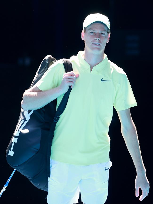 Italian Jannik Sinner is the defending champion. (Photo by Kelly Defina/Getty Images)