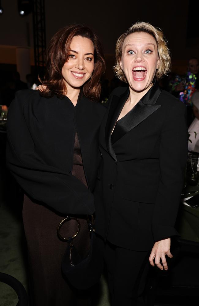 Aubrey Plaza and Kate McKinnon were also at the event. Picture: Jamie McCarthy/Getty Images for WSJ. Magazine Innovators Awards