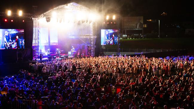 A number of initiatives have been helping farmers in the last year, including the drought relief concert in Tamworth and the recent Adopt A Farmer Campaign by The Daily Telegraph and Sunday Telegraph. Picture: Luke Drew