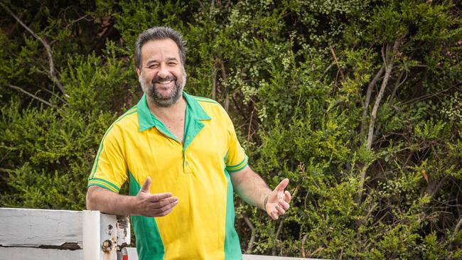 Mick Molloy pictured in Melbourne. Picture: Jake Nowakowski