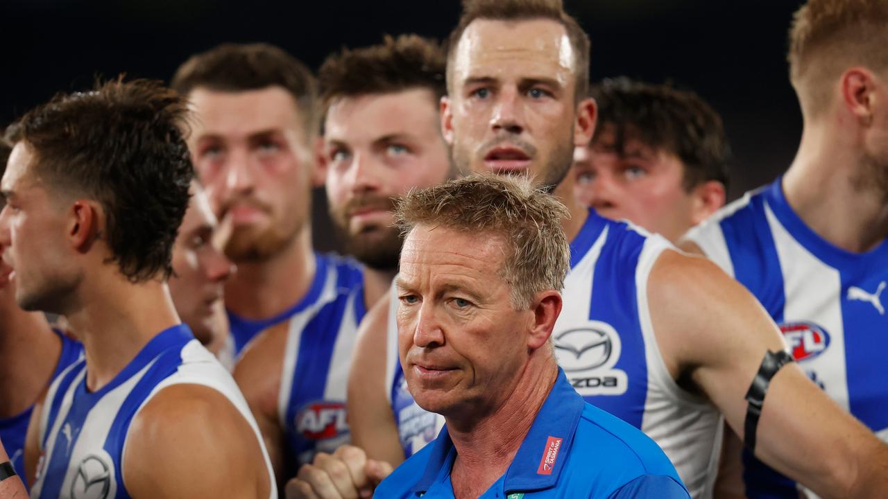 David Noble’s future has become a talking point after North Melbourne’s woeful start.