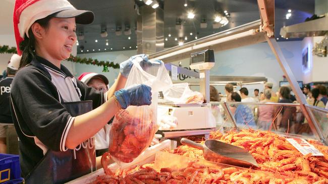 Business will be booming at Sydney Fish Market this Christmas. Picture: Supplied