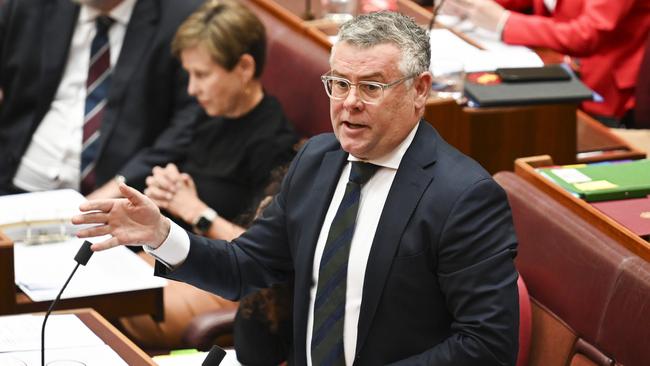 Senator Murray Watt will address the ACTU executive on Wednesday. Picture: NewsWire / Martin Ollman