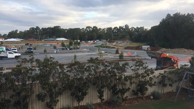 Resident views Moores Road car park from back deck