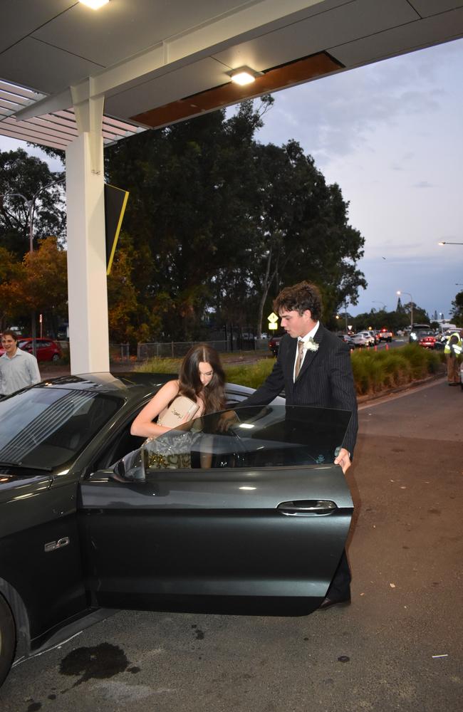 Students at the 2024 Nambour Christian College formal.